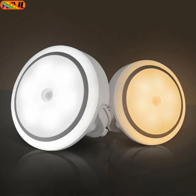 LED Night Light Round Light PIR Motion Sensor Nightlight USB Rechargeable Dimmable Night Lamp For Children Kids Kitchen Bedroom
LED Night Light Round Light PIR Motion Sensor Nightlight USB Rechargeable Dimmable Night Lamp For Children Kids Kitchen Bedroom