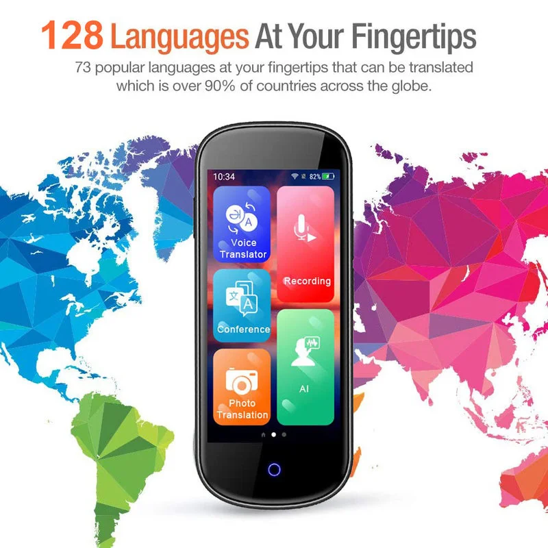 New Portable Language Translator 128 Languages Two-way Real-time Wifi/offline Recording/photo Translatio Language Translator
New Portable Language Translator 128 Languages Two-way Real-time Wifi/offline Recording/photo Translatio Language Translator