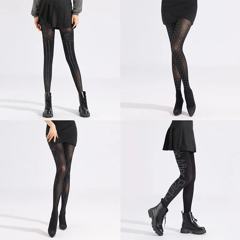 1 шт., новинка, соблазнительный Модный популярный черный комбинезон в сеточку со стразами, с декоративным рисунком черепа, сетчатые носки дл...
1 шт., новинка, соблазнительный Модный популярный черный комбинезон в сеточку со стразами, с декоративным рисунком черепа, сетчатые носки дл...