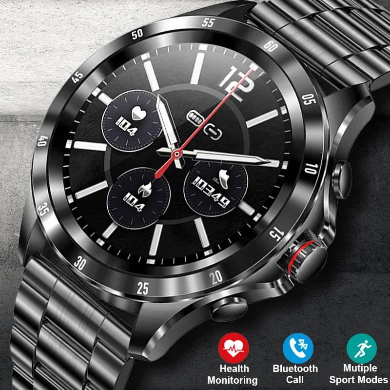 New Smart Watch Man Health Monitoring Bluetooth Call Waterproof Various Dials Sport Smartwatch Fitness Bracelet for Android IOS
New Smart Watch Man Health Monitoring Bluetooth Call Waterproof Various Dials Sport Smartwatch Fitness Bracelet for Android IOS