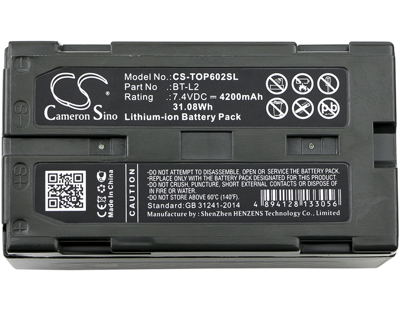 Cameron Sino 4200mA Battery for Topcon HiPer II Receivers,HiPer V GNSS Receivers,OS Total Station,OS-602G,OS-605G BT-L2
Cameron Sino 4200mA Battery for Topcon HiPer II Receivers,HiPer V GNSS Receivers,OS Total Station,OS-602G,OS-605G BT-L2
