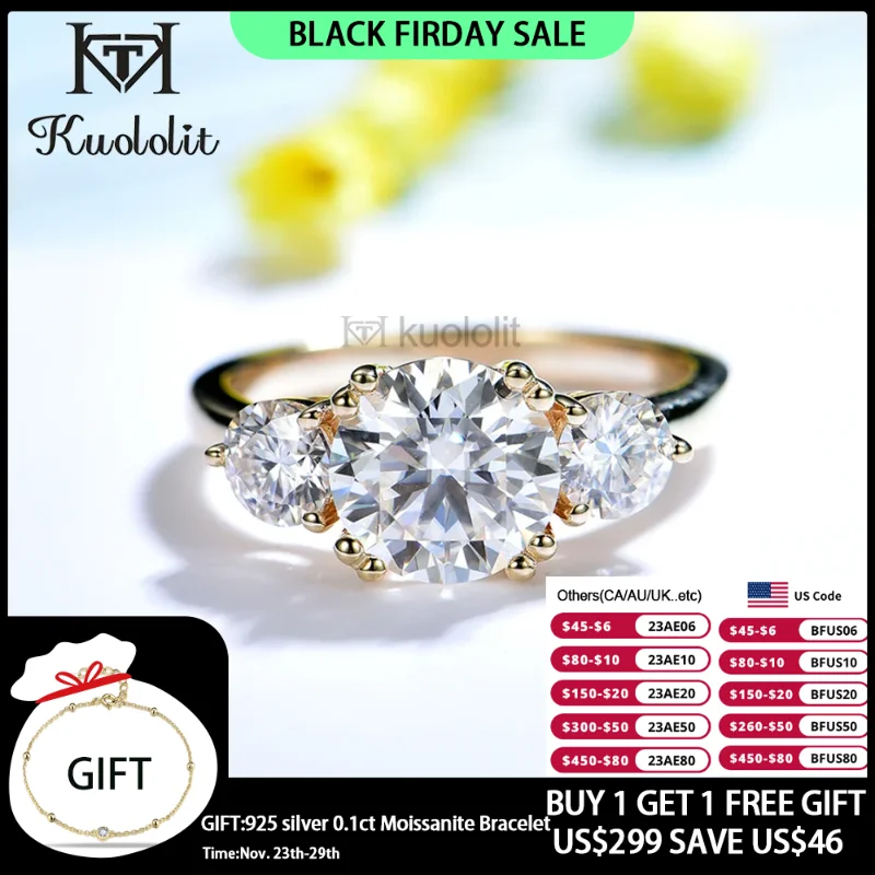 Женское кольцо с круглой огранкой kuolit, розовое золото 18 к 14 к 10 к, кольца с муассанитом для помолвки и свадьбы
Женское кольцо с круглой огранкой kuolit, розовое золото 18 к 14 к 10 к, кольца с муассанитом для помолвки и свадьбы