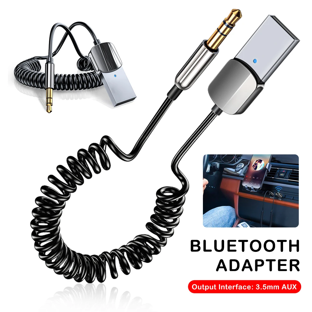 Car Bluetooth Aux Adapter Wireless Car Bluetooth Receiver USB Audio Music Mic Handsfree Adapter For BMW Tesla VW Electronics
Car Bluetooth Aux Adapter Wireless Car Bluetooth Receiver USB Audio Music Mic Handsfree Adapter For BMW Tesla VW Electronics