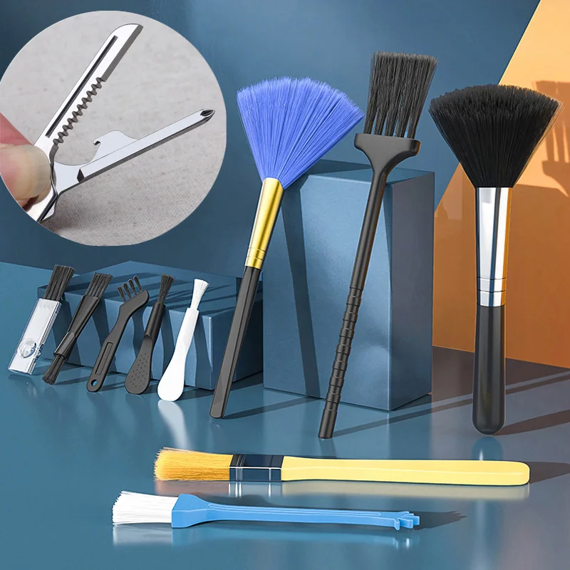 10 pcs Kit Portable Brush pc Laptop cell phone shaver Anti-static Dusting Cleaning For Computer Keyboard Camera Small Cleaner
10 pcs Kit Portable Brush pc Laptop cell phone shaver Anti-static Dusting Cleaning For Computer Keyboard Camera Small Cleaner