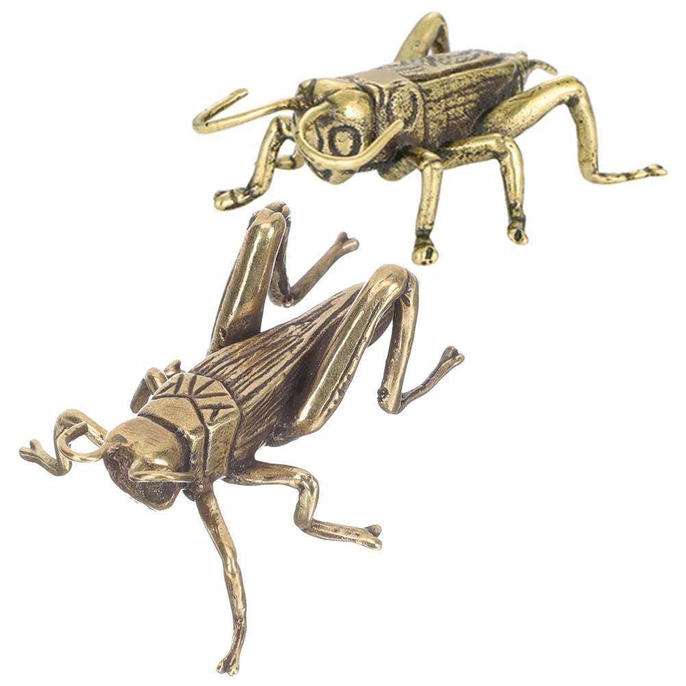 2 Pcs Crafts Decor Figurine Brass Tea Party Favors Crickets Figurines Simulation Adornment
2 Pcs Crafts Decor Figurine Brass Tea Party Favors Crickets Figurines Simulation Adornment