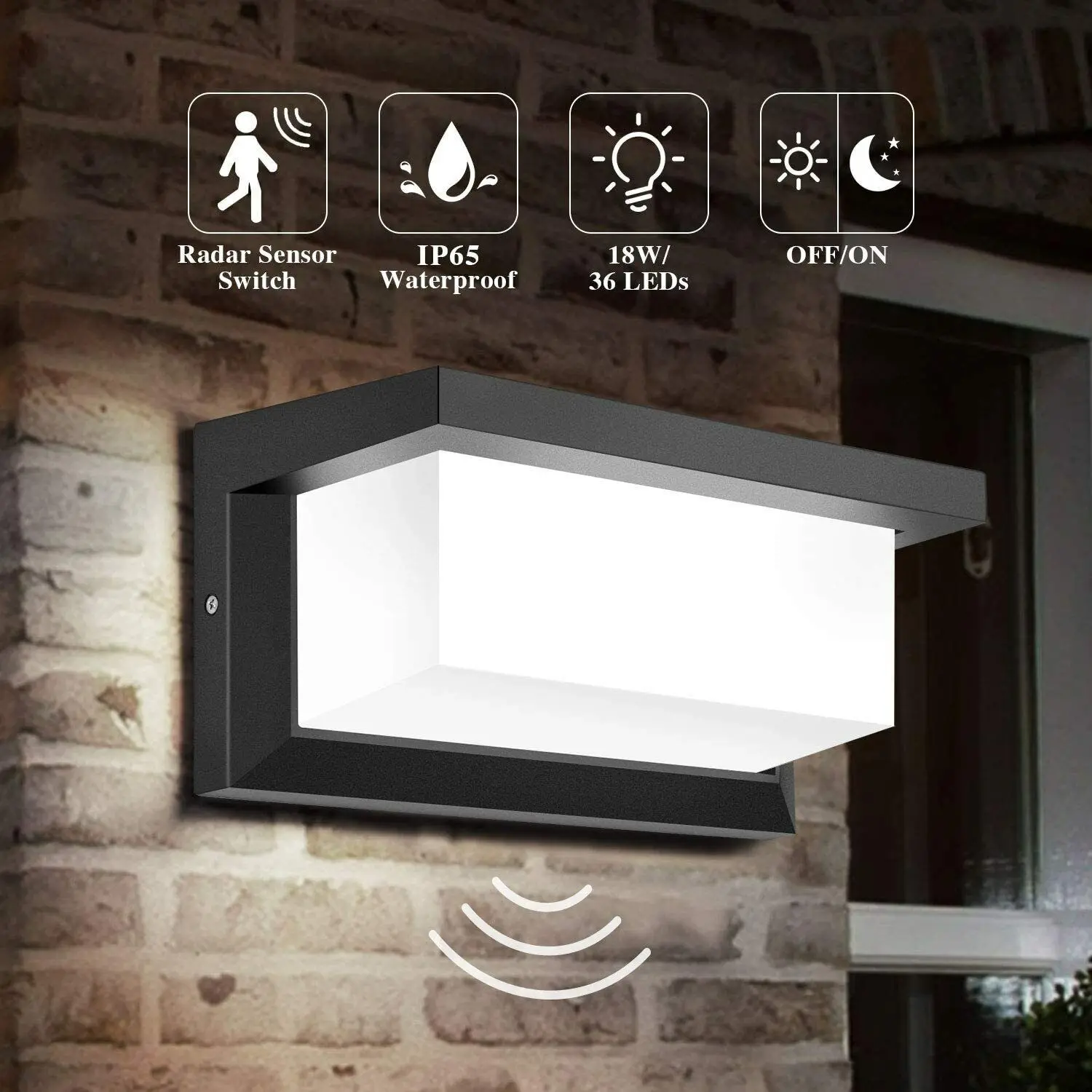 LED Waterproof Wall Lamp Outdoor Wall Lamp Home Patio Garden Arrangement Terrace Stairs Ambience Decoration Lamp 18W
LED Waterproof Wall Lamp Outdoor Wall Lamp Home Patio Garden Arrangement Terrace Stairs Ambience Decoration Lamp 18W