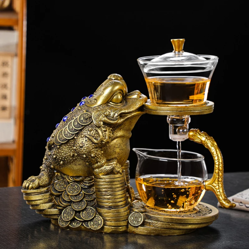 The New Jinchan High-end Light Luxury Lazy Tea Artifact Automatic Tea Set Creative Magnetic Suction Teapot Kung Fu Tea Set
The New Jinchan High-end Light Luxury Lazy Tea Artifact Automatic Tea Set Creative Magnetic Suction Teapot Kung Fu Tea Set