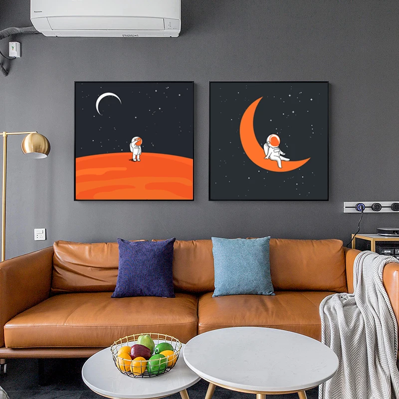 Cartoon Cute Modern Technology Space Astronaut Planet Moon Mars Wall Art Pictures Canvas Painting Posters Kids Room Home Decor
Cartoon Cute Modern Technology Space Astronaut Planet Moon Mars Wall Art Pictures Canvas Painting Posters Kids Room Home Decor