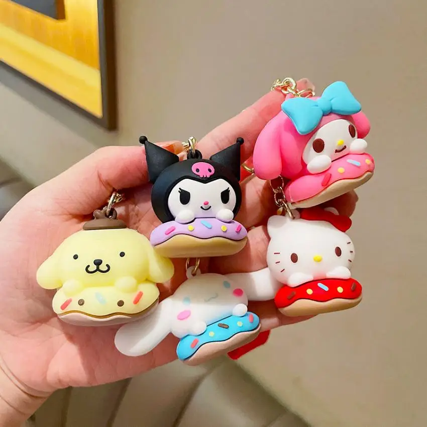 My Melody Hello Kitty Pompompurin детская школьная сумка орнамент мультяшная кукла милый брелок для ключей автомобиль подарок на день рождения
My Melody Hello Kitty Pompompurin детская школьная сумка орнамент мультяшная кукла милый брелок для ключей автомобиль подарок на день рождения