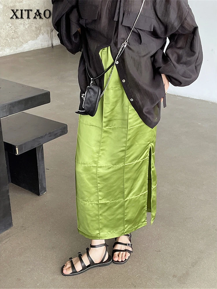 XITAO Women Skirt Fashion Solid Color Split High Waist Goddess Fan Casual Minority Elegant 2022 Minority Loose Skirt WLD8256
XITAO Women Skirt Fashion Solid Color Split High Waist Goddess Fan Casual Minority Elegant 2022 Minority Loose Skirt WLD8256