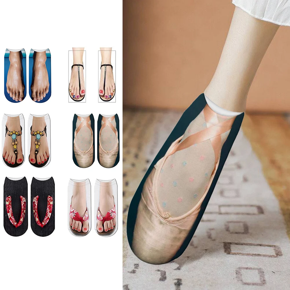 3D Funny Slippers Printed Low Ankle Cotton Socks Fashion Harajuku Soft Short Socks Cute Happy Boat Sox for Female
3D Funny Slippers Printed Low Ankle Cotton Socks Fashion Harajuku Soft Short Socks Cute Happy Boat Sox for Female