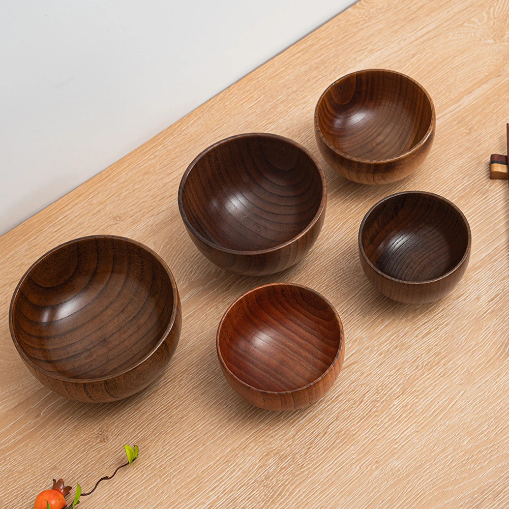 1Pc Wooden Bowl Japanese Style Wood Rice Soup Bowl Salad Bowl Food Container Large Small Bowl For Kids Tableware Wooden Utensils
1Pc Wooden Bowl Japanese Style Wood Rice Soup Bowl Salad Bowl Food Container Large Small Bowl For Kids Tableware Wooden Utensils