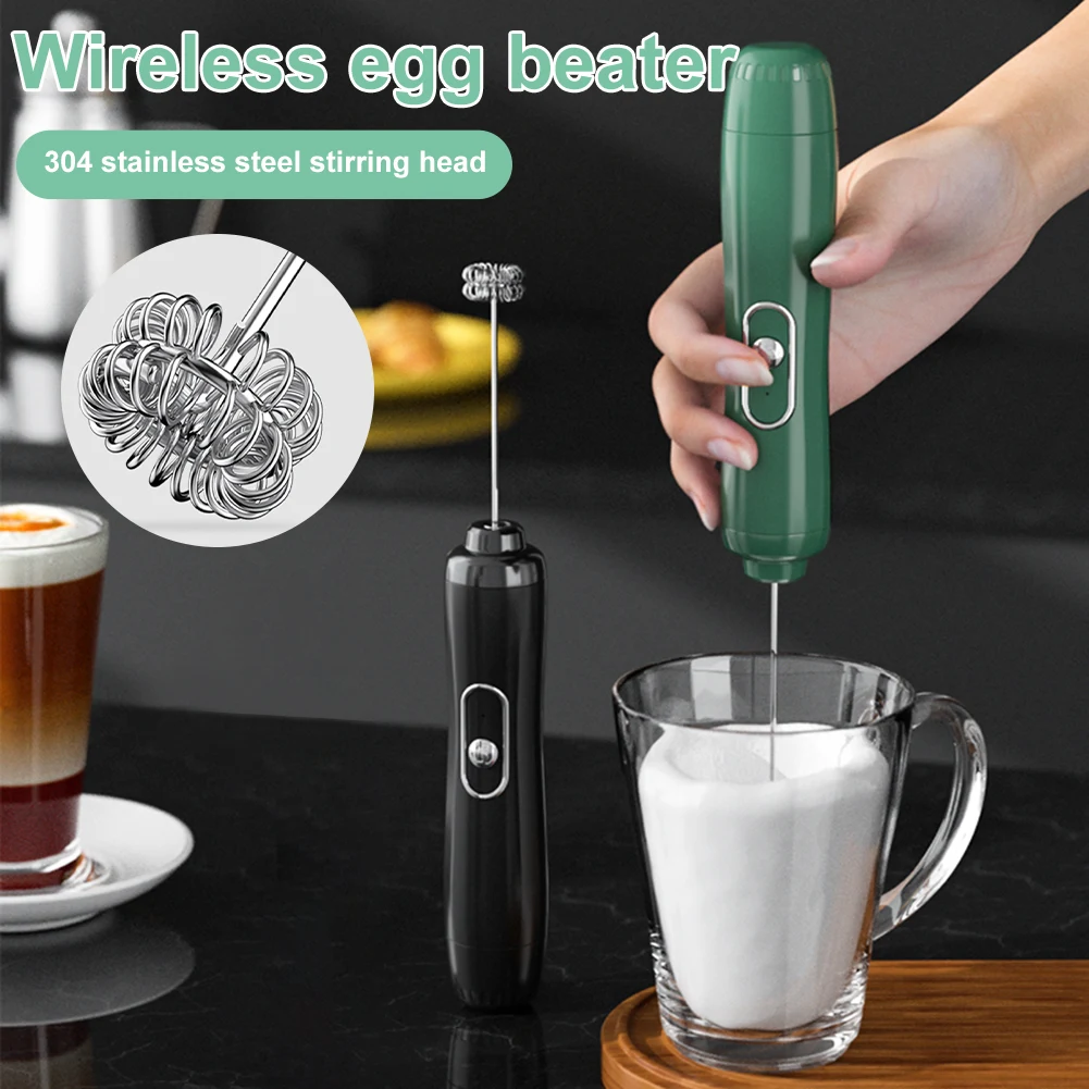 1pcs Milk Frother Handheld Mixer Foam Maker Battery Powered Portable Cordless Foamer Egg Beater Kitchen Whisk Tools Accessories
1pcs Milk Frother Handheld Mixer Foam Maker Battery Powered Portable Cordless Foamer Egg Beater Kitchen Whisk Tools Accessories