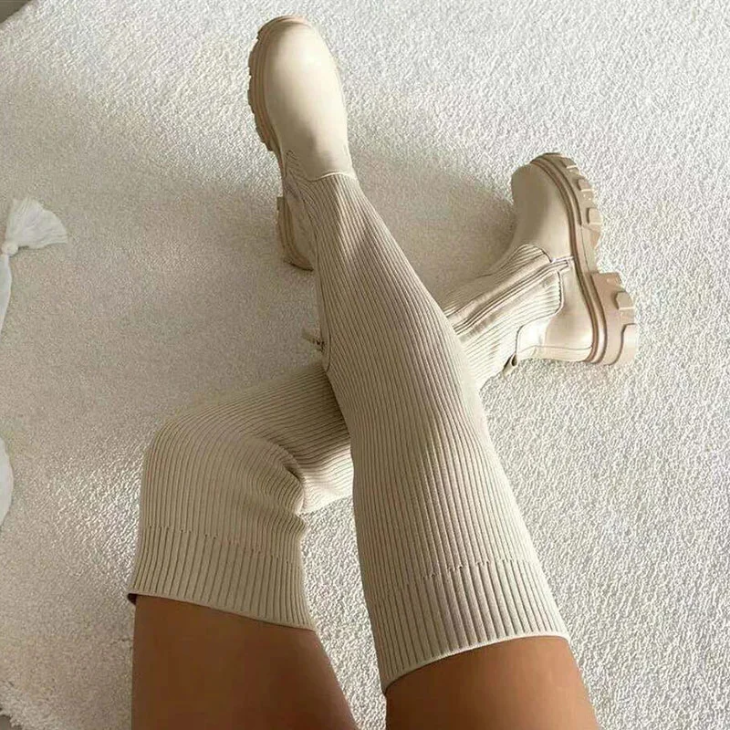 Женские сапоги, женские высокие сапоги, вязаные сапоги выше колена, обувь на каблуке, женские сапоги на платформе, женские сапоги на осень и зиму
Женские сапоги, женские высокие сапоги, вязаные сапоги выше колена, обувь на каблуке, женские сапоги на платформе, женские сапоги на осень и зиму