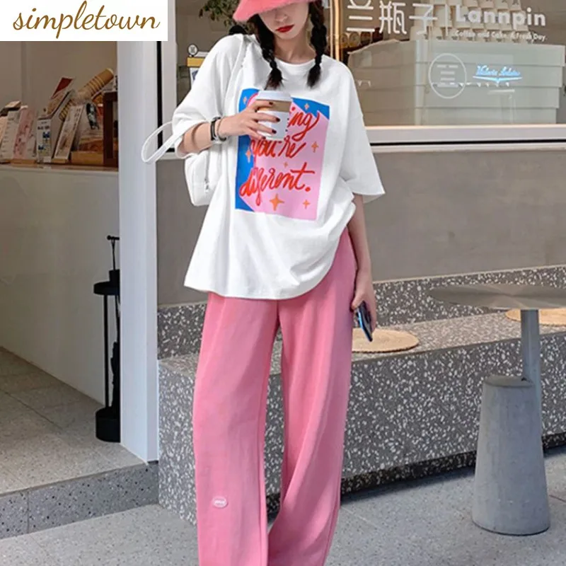 Fashion Leisure Sports Set 2023 Spring/Summer Korean Edition Cotton Loose, Slim and Elegant Women's Age Reducing Two Piece Set
Fashion Leisure Sports Set 2023 Spring/Summer Korean Edition Cotton Loose, Slim and Elegant Women's Age Reducing Two Piece Set