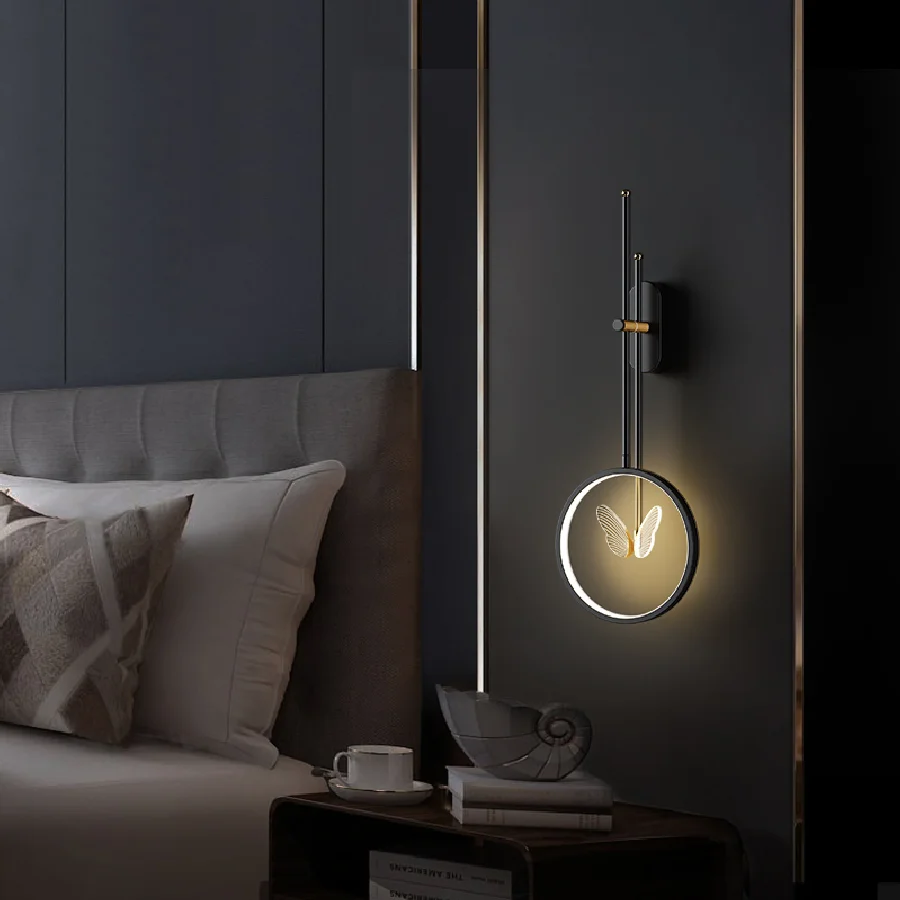 Modern minimalist light luxury living room grille panel wall lamp creative background wall rotatable net red led bedroom bedside
Modern minimalist light luxury living room grille panel wall lamp creative background wall rotatable net red led bedroom bedside