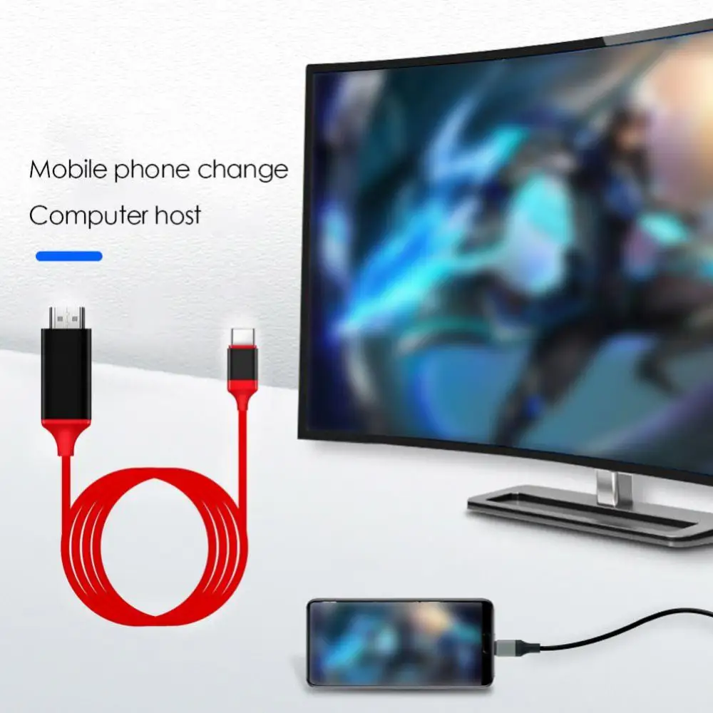 Type-C To HDMI Adapter Cable USB 3.1 To HDMI Adapter Cable High Quality PVC Tinned Copper Adapter Cable For Huawei USB-C Cable
Type-C To HDMI Adapter Cable USB 3.1 To HDMI Adapter Cable High Quality PVC Tinned Copper Adapter Cable For Huawei USB-C Cable