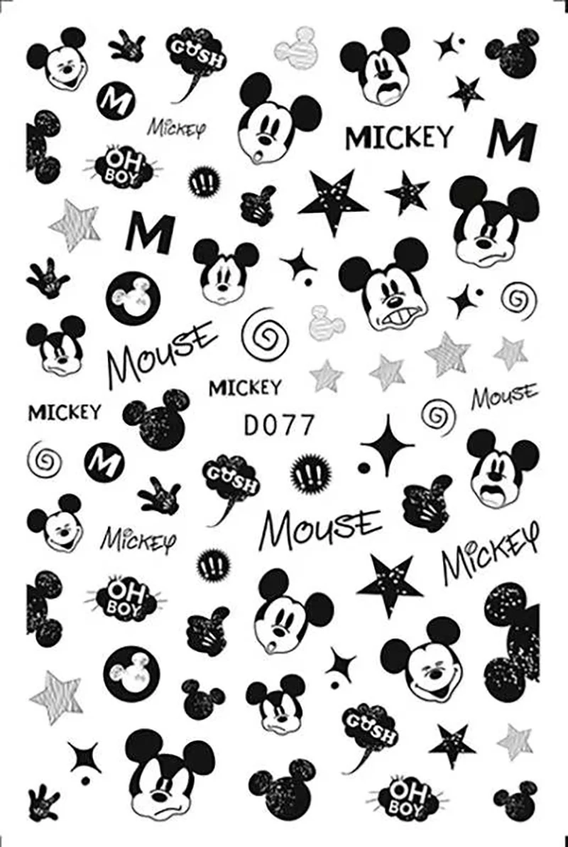 1PCS Nail Art Supplies Mickey and Minnie Disney 3D Back Sticker Nail Art Sticker Press Nail Art Decoration Nail Slider Stickers
1PCS Nail Art Supplies Mickey and Minnie Disney 3D Back Sticker Nail Art Sticker Press Nail Art Decoration Nail Slider Stickers