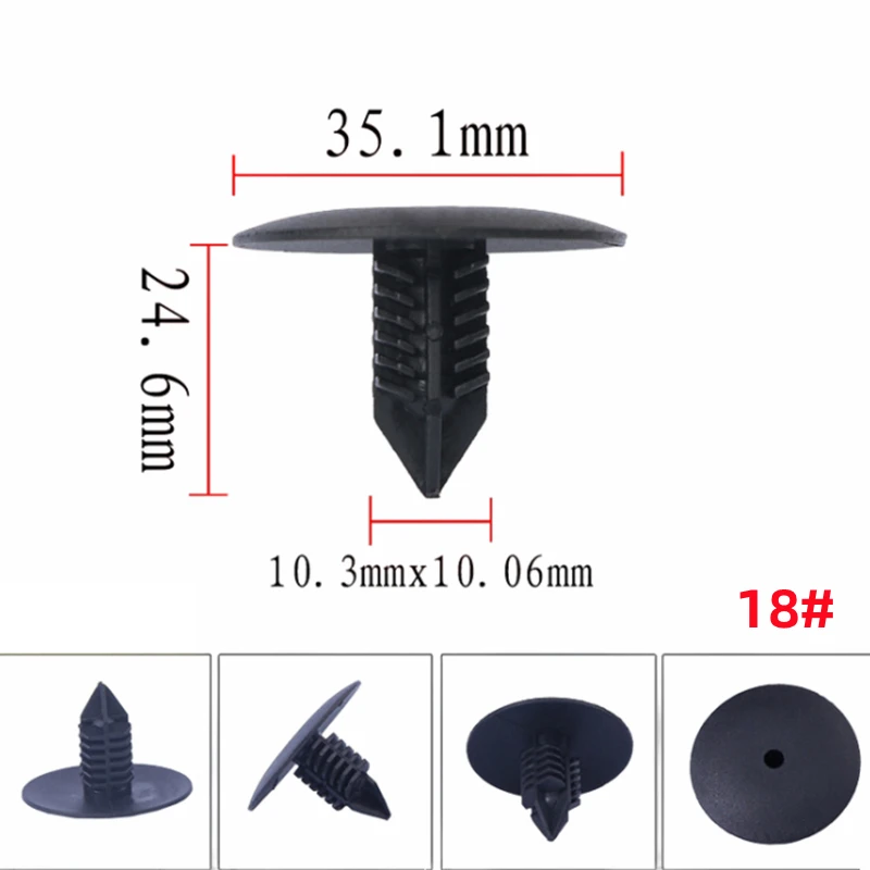 20 шт. для 8 мм, 9 мм, 10 мм, 11 мм, автомобильные зажимы для крепления брызговика, подкладка задней двери на крышу, заклепка, зажим для панели, пластиковые винтовые крепления
20 шт. для 8 мм, 9 мм, 10 мм, 11 мм, автомобильные зажимы для крепления брызговика, подкладка задней двери на крышу, заклепка, зажим для панели, пластиковые винтовые крепления