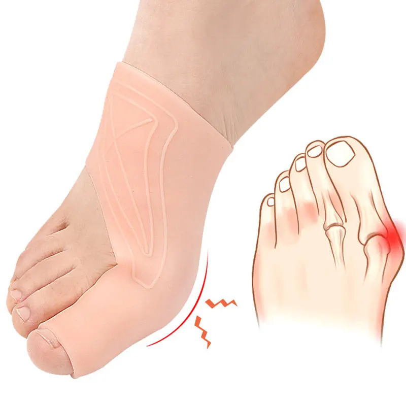 2Pcs/set Silicone Bunion Corrector Toe Separator Bunions Toe Corrector Valgus For Toe Hallux Valgus Corrector Finger Separator
2Pcs/set Silicone Bunion Corrector Toe Separator Bunions Toe Corrector Valgus For Toe Hallux Valgus Corrector Finger Separator