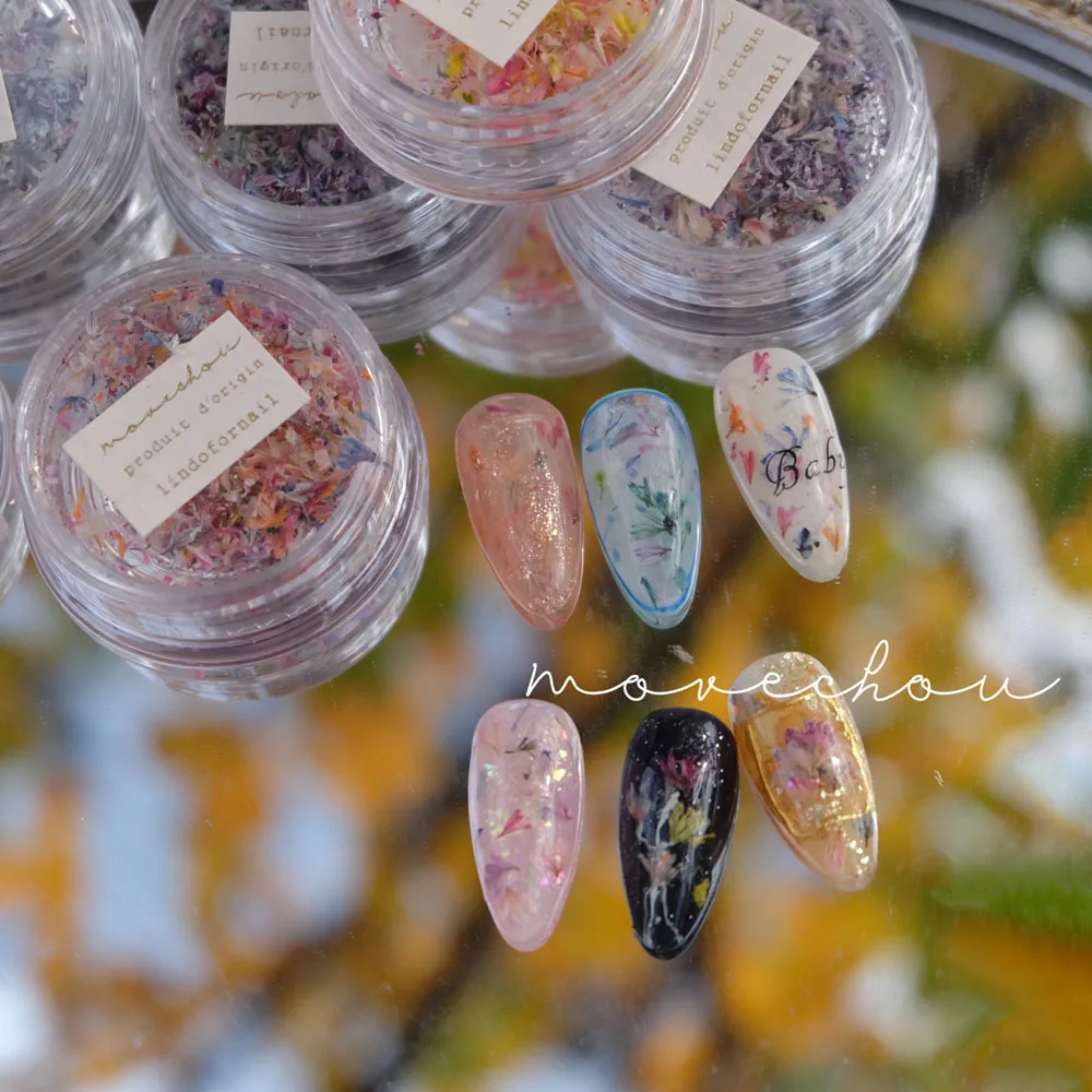 Nail Art DIY Dried Natural Flowers Resin Mold Fillings UV Expoxy Flower for Pressed Flower Nail Accessories 3D Nail Charms Decor
Nail Art DIY Dried Natural Flowers Resin Mold Fillings UV Expoxy Flower for Pressed Flower Nail Accessories 3D Nail Charms Decor