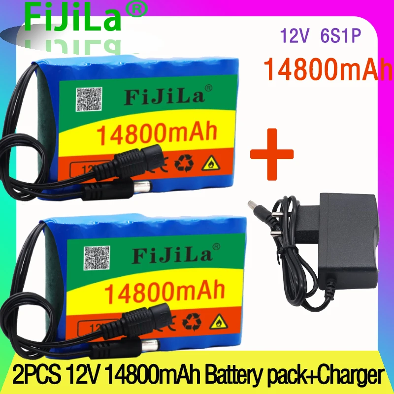 100% original 12v bateria 14.8ah 18650 bateria de íon de lítio recarregável capacidade dc 12.6v 14800mah cctv cam monitor
100% original 12v bateria 14.8ah 18650 bateria de íon de lítio recarregável capacidade dc 12.6v 14800mah cctv cam monitor