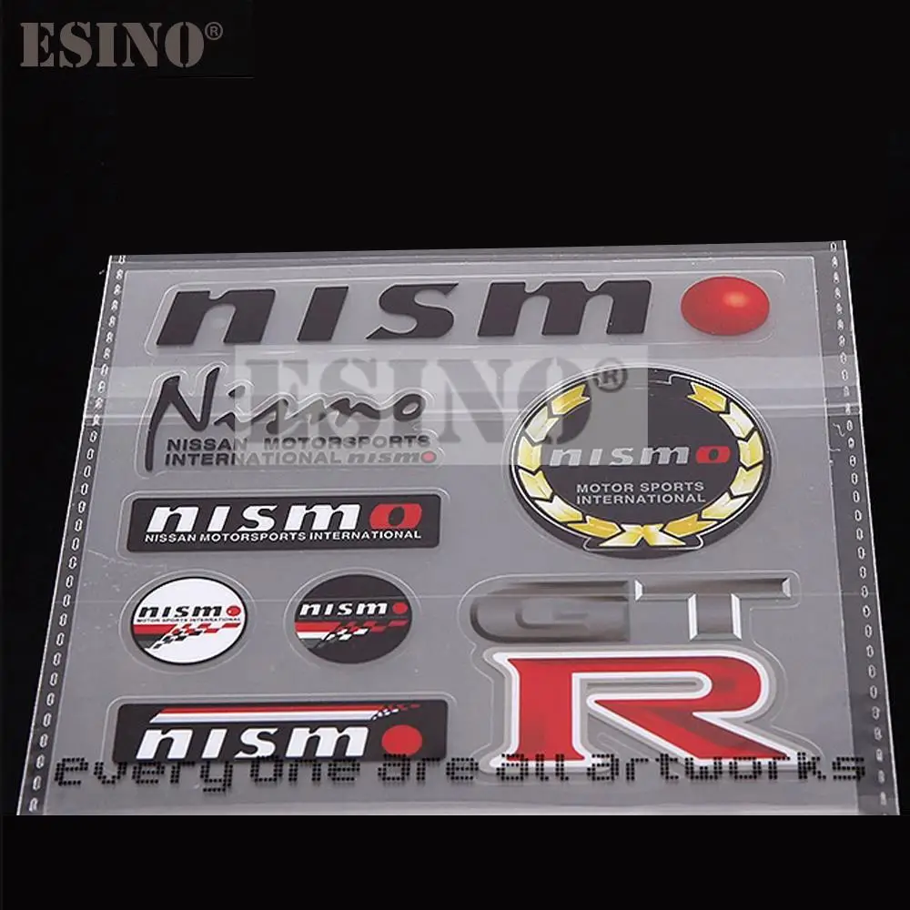 Car Styling Nismo Window Handle Rearview Mirror Glass Body Decal Decorative Sticker Vinyl Film Set for Nissan GT-R 370Z Patrol
Car Styling Nismo Window Handle Rearview Mirror Glass Body Decal Decorative Sticker Vinyl Film Set for Nissan GT-R 370Z Patrol