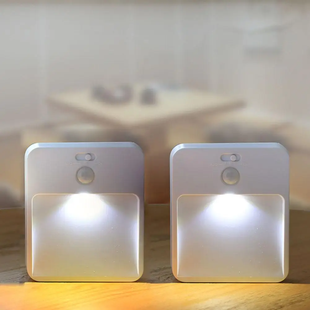 Adhesive LED Night Lamp Plastic Square Emergency White Light Human Body Induction Sensor Lighting for Corridor Basement
Adhesive LED Night Lamp Plastic Square Emergency White Light Human Body Induction Sensor Lighting for Corridor Basement