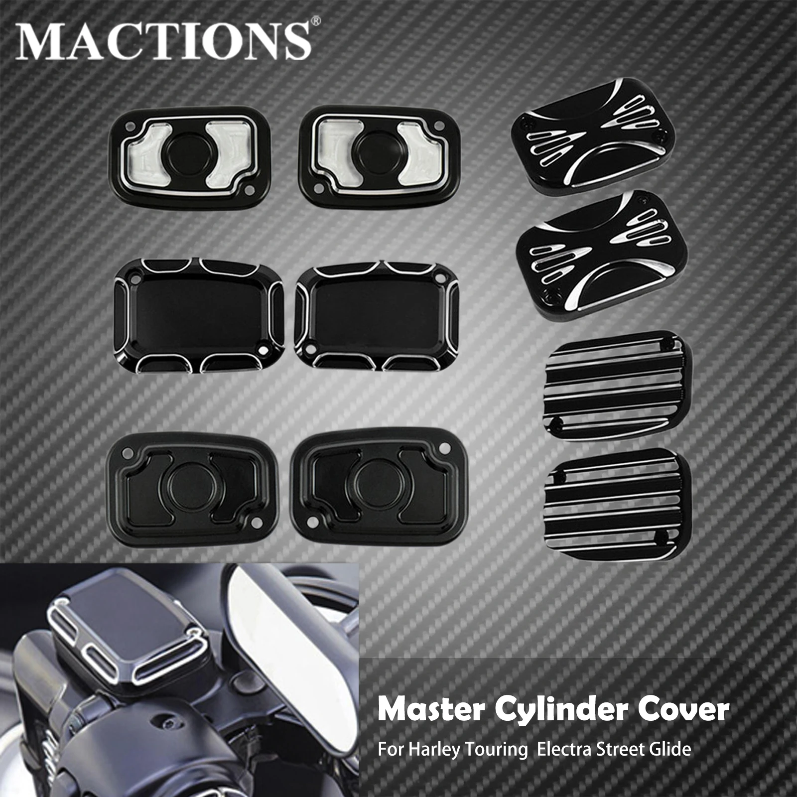 Motorcycle CNC Front Brake Master Cylinder Cover For Harley Touring Electra Street Glide Road King Ultra V-Rod Night Rod FLHR
Motorcycle CNC Front Brake Master Cylinder Cover For Harley Touring Electra Street Glide Road King Ultra V-Rod Night Rod FLHR