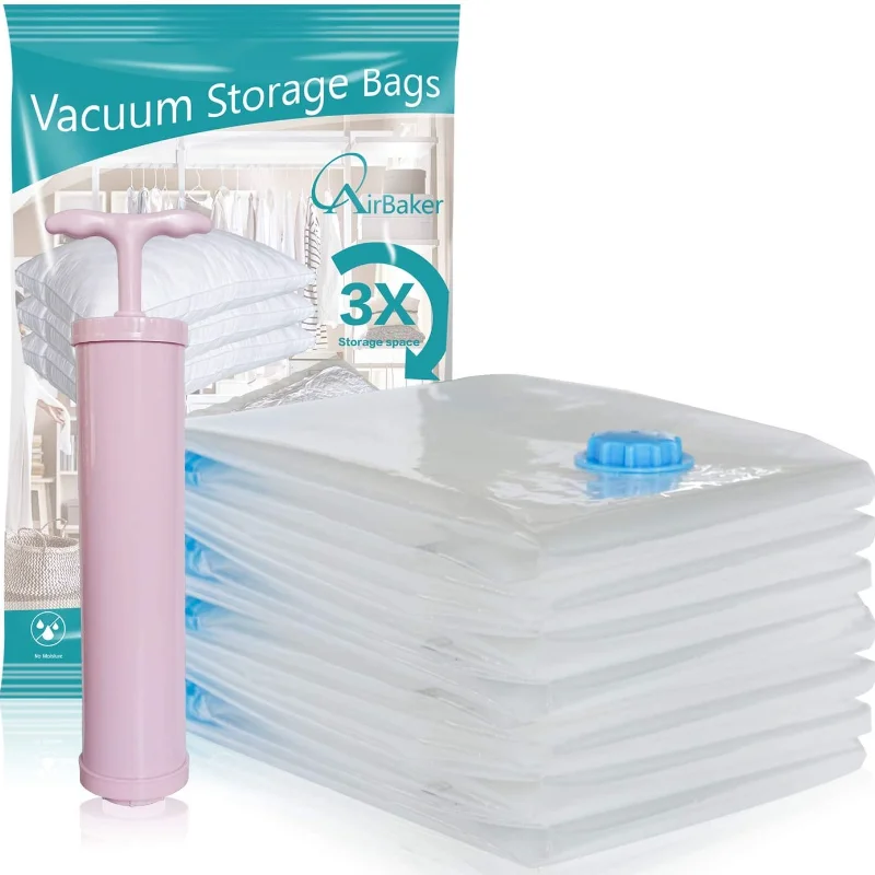 1/2/3pcs Vacuum Storage Bag Vacuum Bags Clothes Durable Transparent Border Seal Compression More Space Save Home Organizer
1/2/3pcs Vacuum Storage Bag Vacuum Bags Clothes Durable Transparent Border Seal Compression More Space Save Home Organizer