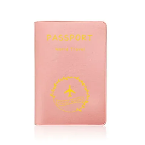 Обложка для паспорта для мужчин и женщин, дорожный бумажник для паспорта и кредитных карт, искусственный кошелек для удостоверения личности, документов, держатель для паспорта, сумка