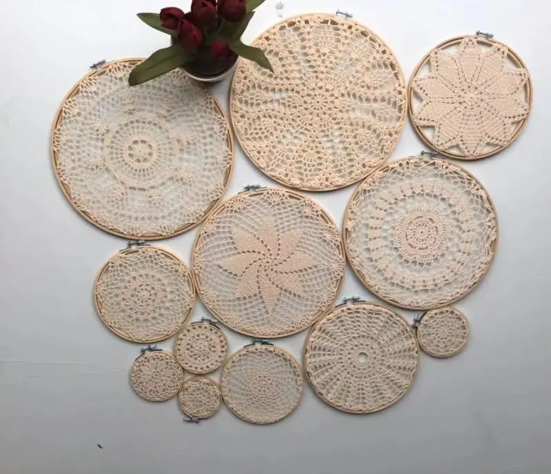 1 Набор, настенный кружевной гобелен «Ловец снов» 
1 Набор, настенный кружевной гобелен «Ловец снов»