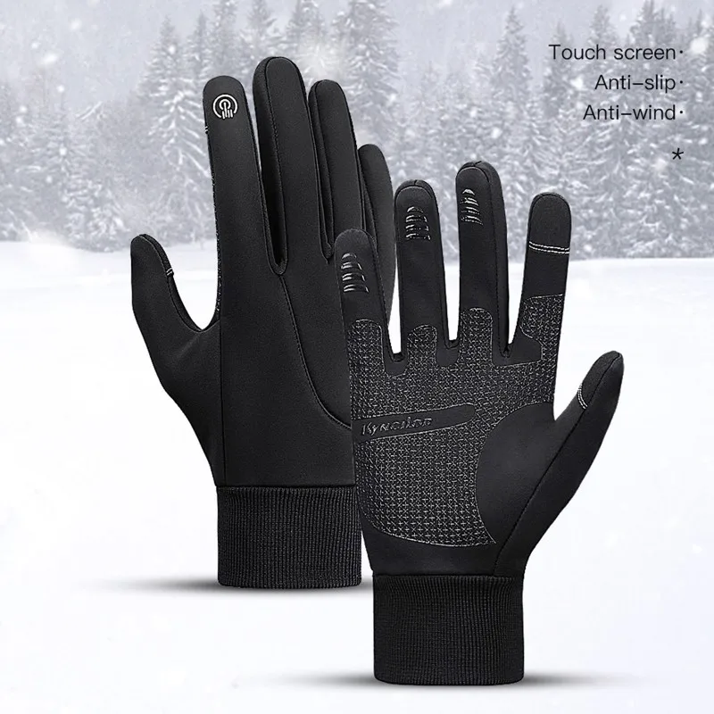 Winter Warm Touchscreen Cycling Motocycle Gloves Full Finger Waterproof Thickness Thermal Bicycle Ski Gloves Antislip Gloves Men
Winter Warm Touchscreen Cycling Motocycle Gloves Full Finger Waterproof Thickness Thermal Bicycle Ski Gloves Antislip Gloves Men
