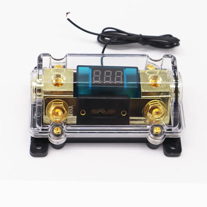 Car Fork Bolt Audio Transparent Fuse Holder Insurance Inner Container Insurance Box with Digital Display Insurance Either
Car Fork Bolt Audio Transparent Fuse Holder Insurance Inner Container Insurance Box with Digital Display Insurance Either
