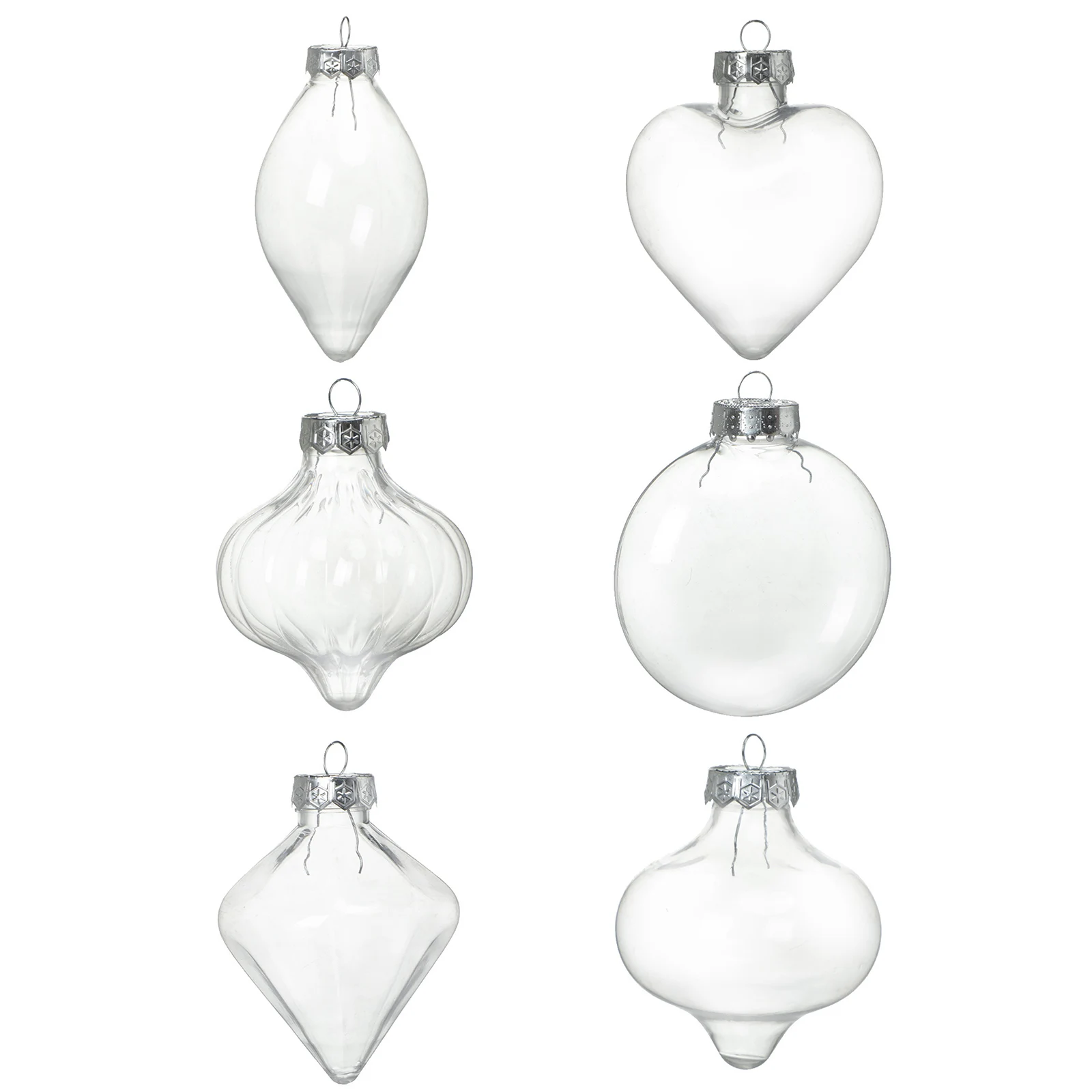 6PCS Transparent Christmas Empty Ball Pendants Home Christmas Tree Hanging Ornament New Year Party Decoration Supplies
6PCS Transparent Christmas Empty Ball Pendants Home Christmas Tree Hanging Ornament New Year Party Decoration Supplies