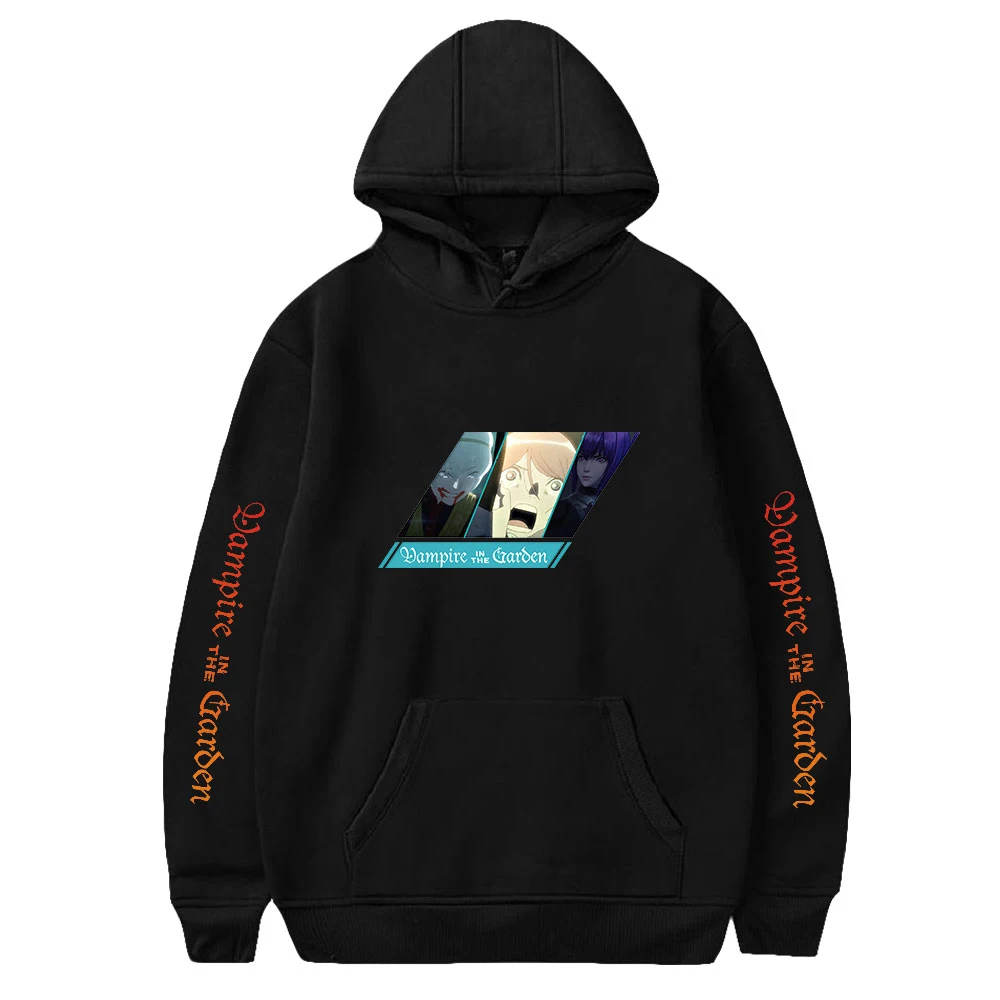 Vampire in the Garden Hoodies Women Men Long Sleeve Pullover Hooded Sweatshirts Unisex Casual Streetwear Anime Clothes
Vampire in the Garden Hoodies Women Men Long Sleeve Pullover Hooded Sweatshirts Unisex Casual Streetwear Anime Clothes