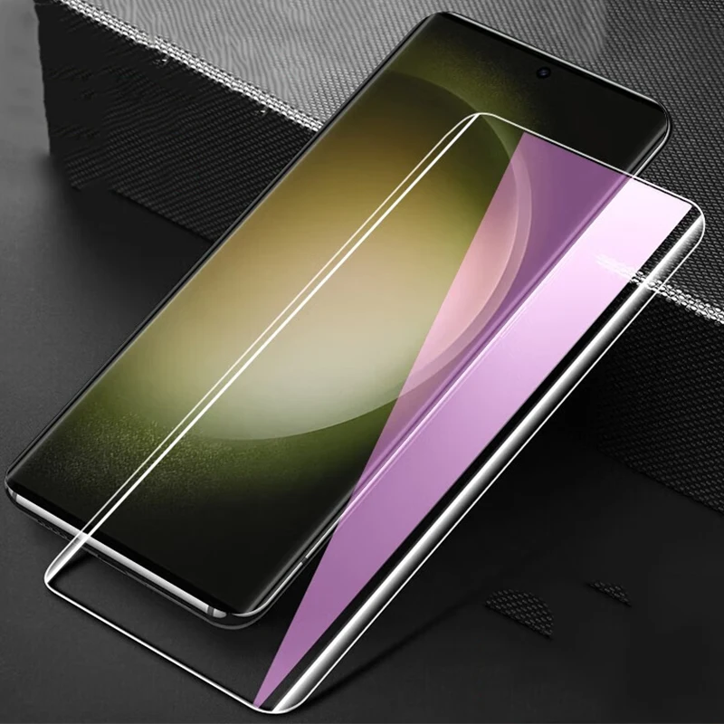 Закаленное стекло с защитой от ультрафиолета для Samsung Galaxy S23 Ultra HD, синяя матовая защитная пленка для экрана Samsung S23Ultra, защитная пленка
Закаленное стекло с защитой от ультрафиолета для Samsung Galaxy S23 Ultra HD, синяя матовая защитная пленка для экрана Samsung S23Ultra, защитная пленка