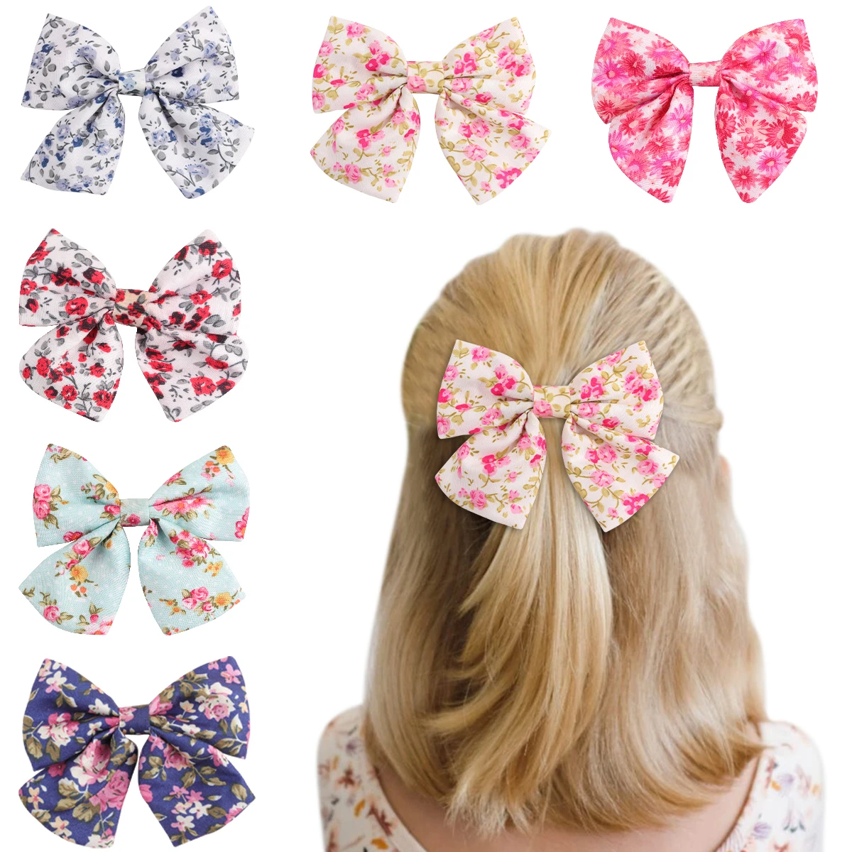 6PCS/Set Girls Cute Bow Hair Clip Print Hairpins Girls Hair Accessories Kids Hairpin Printing Children Cotton Linen Hairgrips
6PCS/Set Girls Cute Bow Hair Clip Print Hairpins Girls Hair Accessories Kids Hairpin Printing Children Cotton Linen Hairgrips