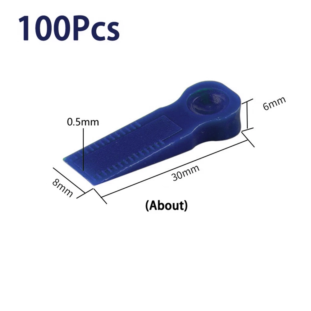 100 Pcs Plastic Tile Spacers Reusable Positioning Clips Wall Flooring Tiling Tool For Construction Tools Renovator Manual Tools
100 Pcs Plastic Tile Spacers Reusable Positioning Clips Wall Flooring Tiling Tool For Construction Tools Renovator Manual Tools