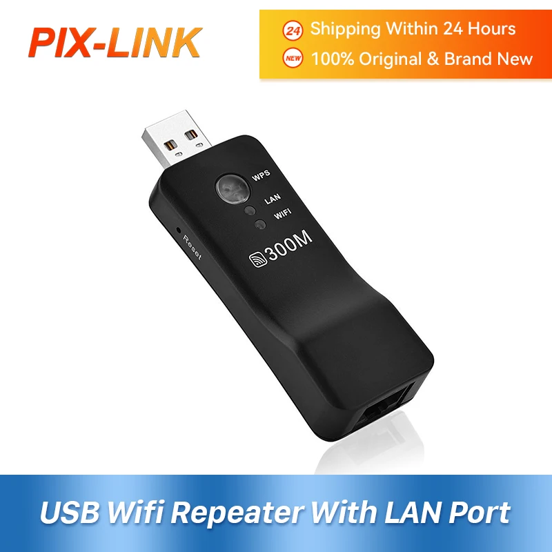 PIXLINK 300Mbps Wifi Repeater Router'S Wifi Range Extender Wireless Network Adapter WPS AP Mode Amplificador Wifi Para TV UE01
PIXLINK 300Mbps Wifi Repeater Router'S Wifi Range Extender Wireless Network Adapter WPS AP Mode Amplificador Wifi Para TV UE01