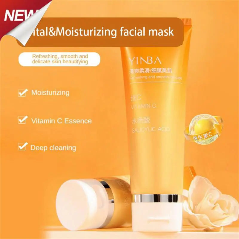 Moisturizing Hose Cleansing Mask Clean Dirt 80g Photosensitive Mask Skin Care Apply Mask Delicate Skin Paste Hydrating Mask
Moisturizing Hose Cleansing Mask Clean Dirt 80g Photosensitive Mask Skin Care Apply Mask Delicate Skin Paste Hydrating Mask
