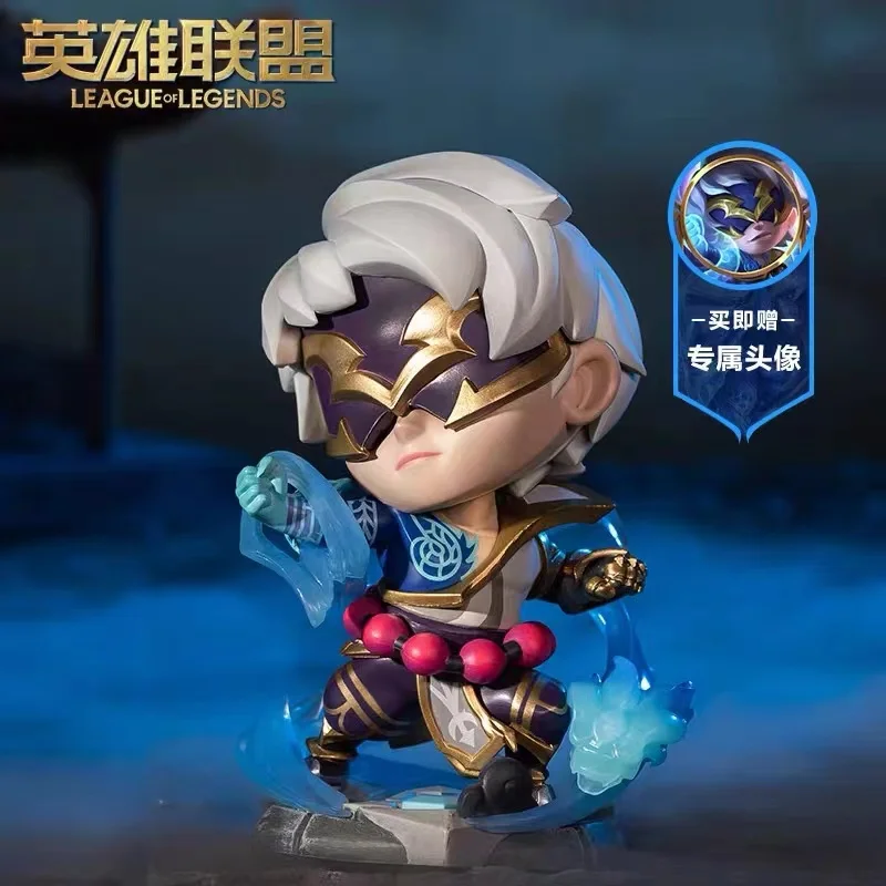 Оригинальная аниме-фигурка LOL, экшн-фигурка Lee Sin со сменной головой, Коллекционная модель слепых монахов, игрушка, горячие фигурки
Оригинальная аниме-фигурка LOL, экшн-фигурка Lee Sin со сменной головой, Коллекционная модель слепых монахов, игрушка, горячие фигурки