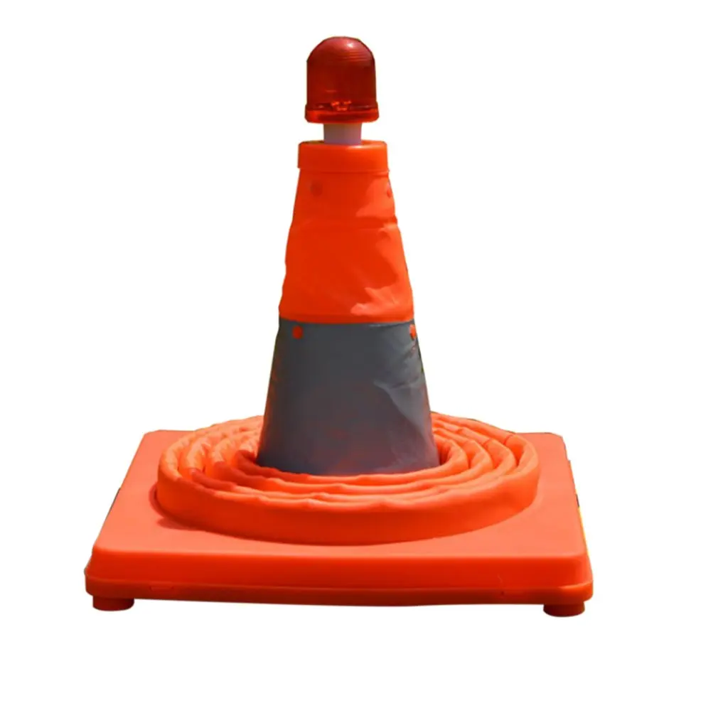 

Светоотражающий дорожный конус 4 см, 5/50 см/65 см, новый складной оранжевый дорожный безопасный конус, предназначенный для парковки