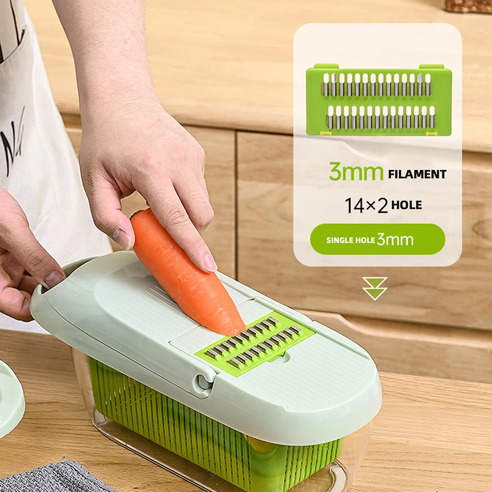 Multifunctional Kitchen Tool Vegetable Chopper With Storage Box Manual Salad Potato Grater And Dicer Werkzeugküche
Multifunctional Kitchen Tool Vegetable Chopper With Storage Box Manual Salad Potato Grater And Dicer Werkzeugküche