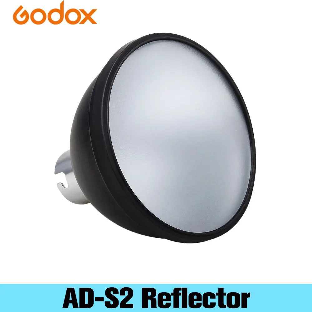 

Godox AD-S2 Standard Ring Light Speedlight Reflector With Soft Diffuser For Godox AD200 AD180 AD360 AD360II Photo Flashes Round