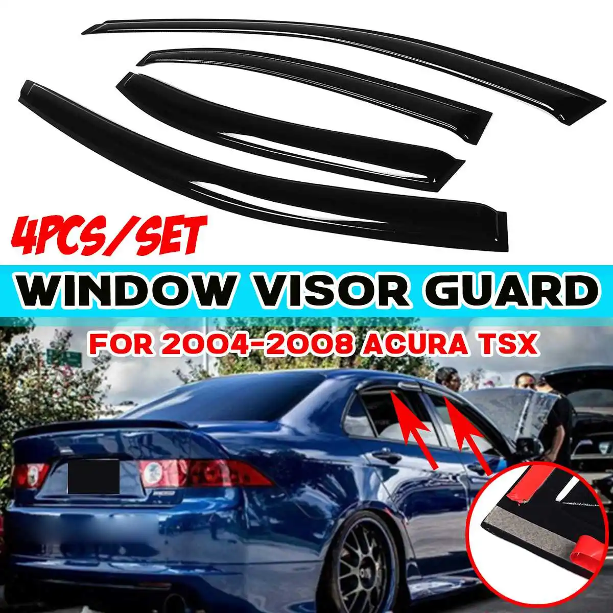 Новинка дефлектор козырька на вентиляционное отверстие автомобиля Защита от дождя навес для ACURA TSX 4 двери седан 2004-2014 козырек от дождя
Новинка дефлектор козырька на вентиляционное отверстие автомобиля Защита от дождя навес для ACURA TSX 4 двери седан 2004-2014 козырек от дождя