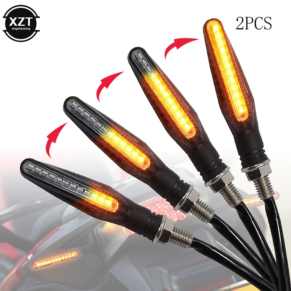 2PCS Universal LED Motorcycle Turn Signal Light 12v IP68 Waterproof Amber Flasher Indicator Blinker Rear Lights Lamp Accessories
2PCS Universal LED Motorcycle Turn Signal Light 12v IP68 Waterproof Amber Flasher Indicator Blinker Rear Lights Lamp Accessories