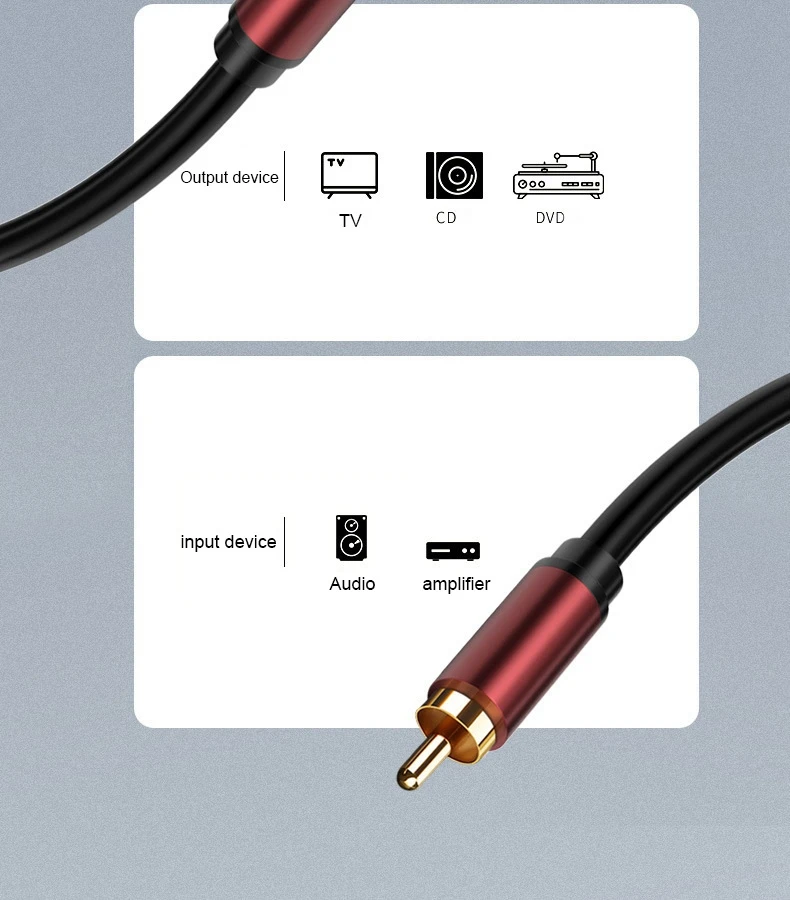 Кабель RCA Lotus, кабель сабвуфера, AV-кабель Lotus Head, аудио кабель для проекции DVD, ТВ-кабеля RCA на RCA 5 м/16,4 фута
Кабель RCA Lotus, кабель сабвуфера, AV-кабель Lotus Head, аудио кабель для проекции DVD, ТВ-кабеля RCA на RCA 5 м/16,4 фута