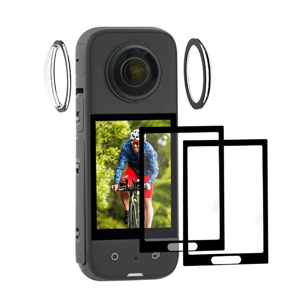 Крышка объектива и комбинированная пленка для экрана для камеры Insta360X3 сохраняют объектив и экран чистыми и защищенными (118 символов)
Крышка объектива и комбинированная пленка для экрана для камеры Insta360X3 сохраняют объектив и экран чистыми и защищенными (118 символов)