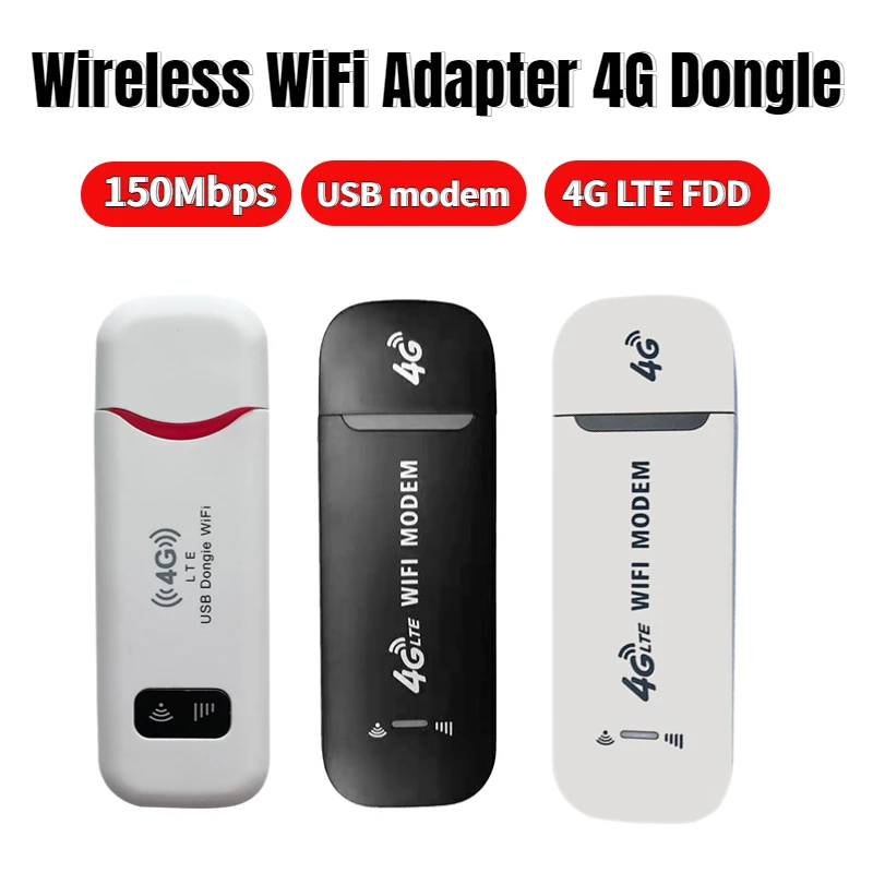 4G LTE Wireless USB Dongle WiFi Router Sim Card Hotspot Pocket WiFi Router For Laptop USB Adapter Pocket Router Network Adapter
4G LTE Wireless USB Dongle WiFi Router Sim Card Hotspot Pocket WiFi Router For Laptop USB Adapter Pocket Router Network Adapter